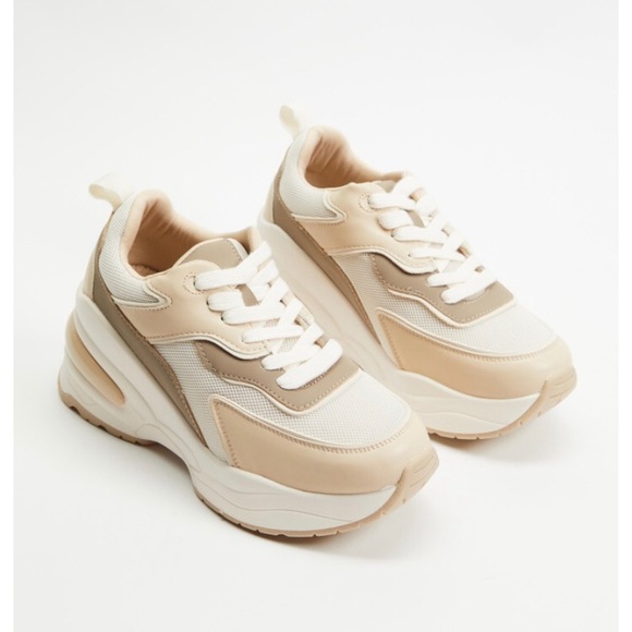 CALL IT SPRING Venus Vegan Platform Sneakers Size 8.5 - Picture 2 of 16